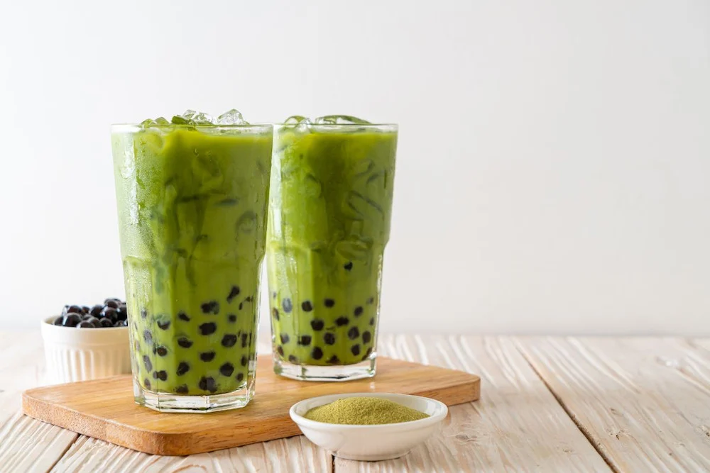 Rau câu nhiều màu làm topping trà sữa